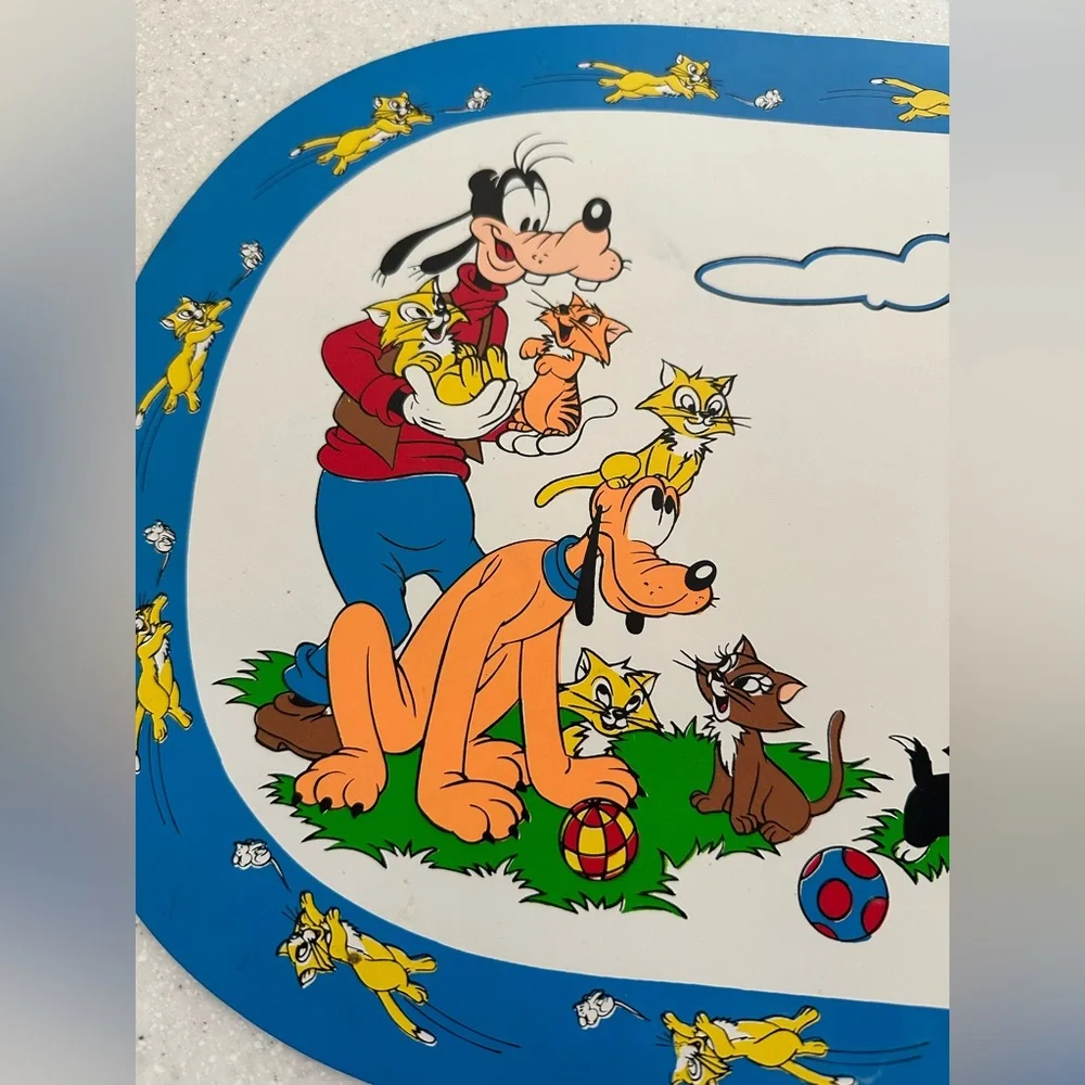 Vintage Disney Mickey Mouse & Friends Disney Babies Colorful Placemats! 1984